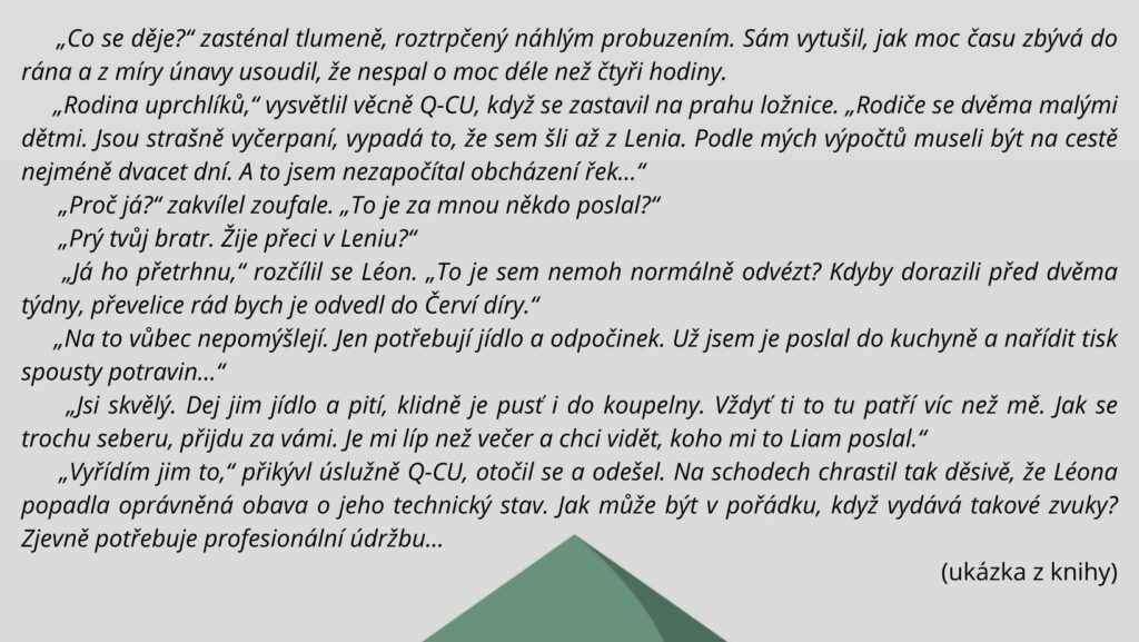 Jan Vymazal: Lev stínů (ukázka ze sci-fi knihy - románu z nedaleké budoucnosti)